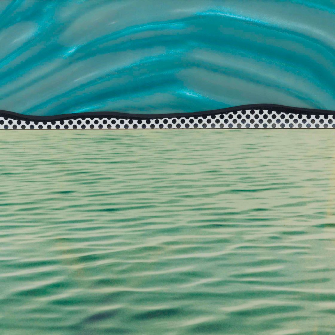 Roy Lichtenstein — Пейзаж 6, из десяти пейзажей