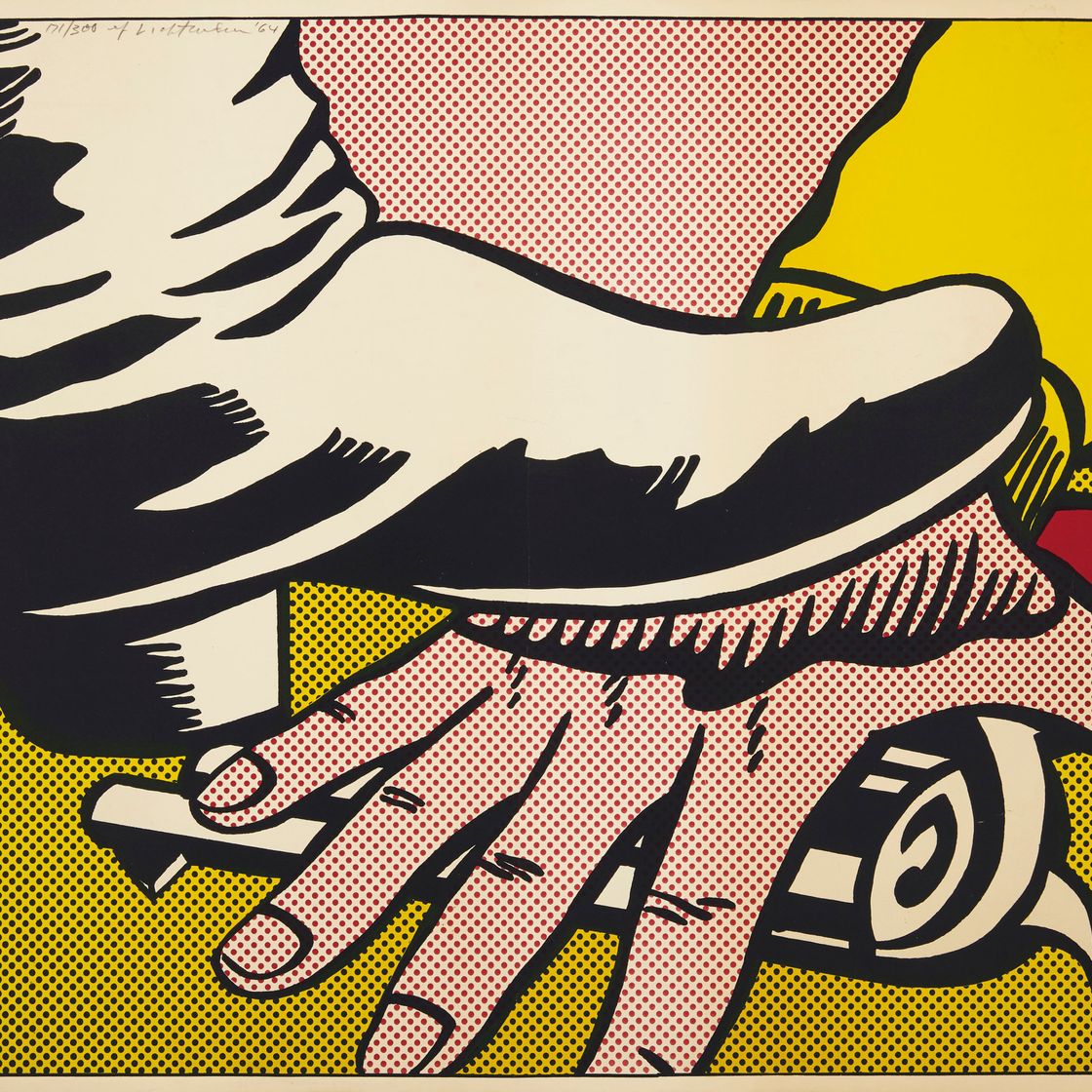 Roy Lichtenstein — Нога и рука