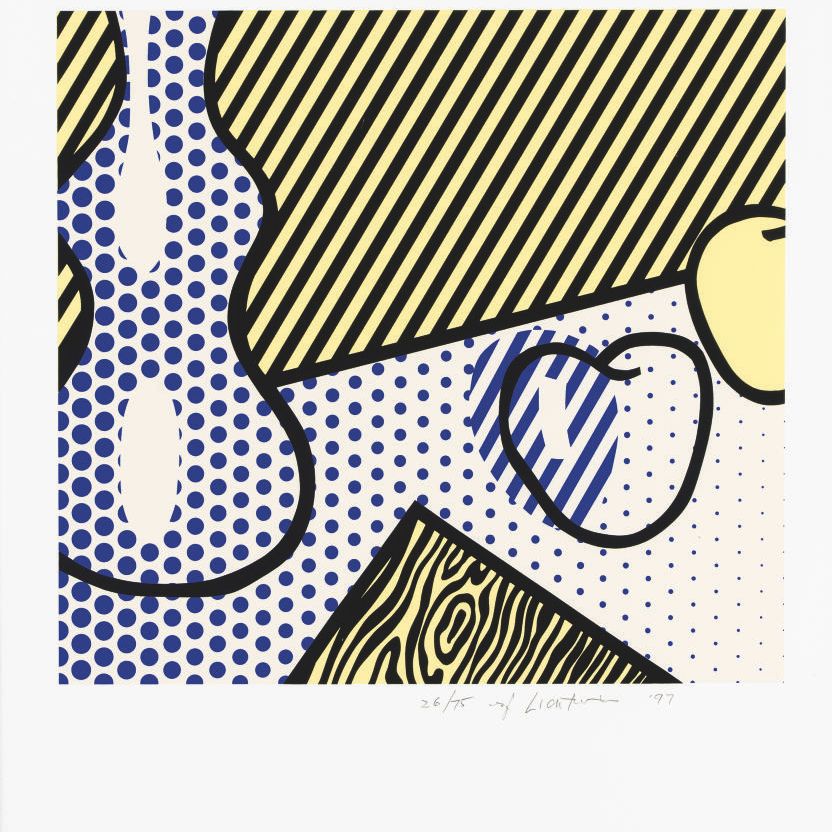 Roy Lichtenstein — Натюрморт из коллекции Гельдзахлера (Corlett 310)