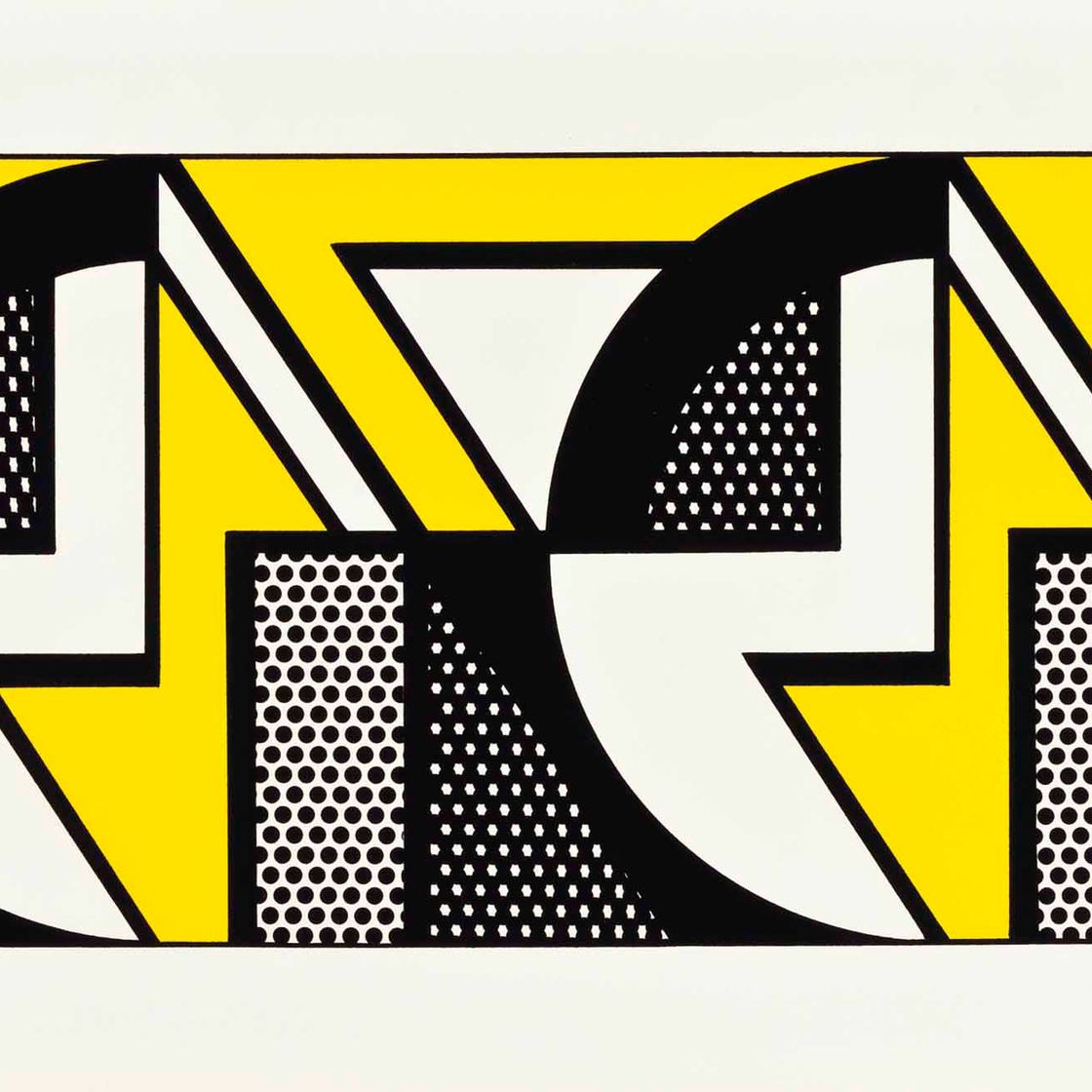 Roy Lichtenstein — Повторяющийся дизайн