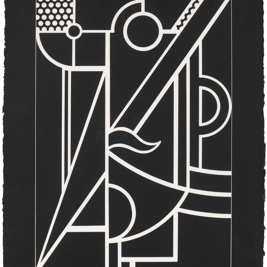 Roy Lichtenstein — Современная головка №3, из серии Modern Head