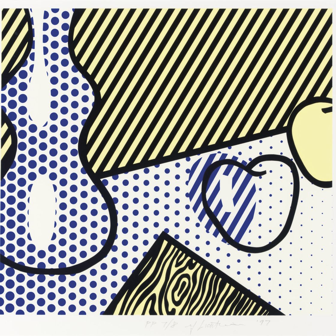 Roy Lichtenstein — Натюрморт из коллекции Гельдзахлера (C. 310)