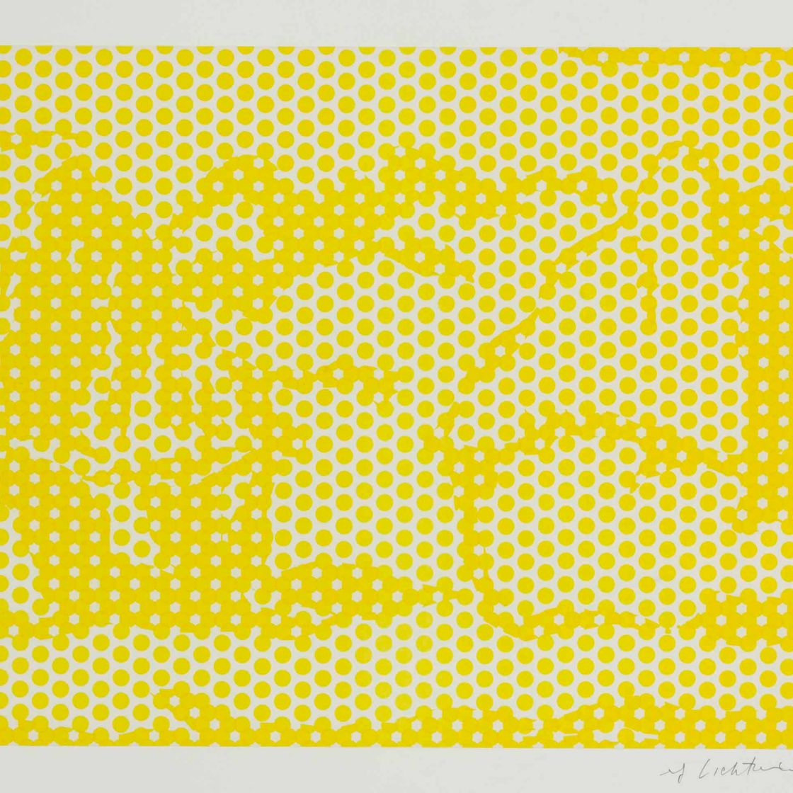 Roy Lichtenstein — Серия "Стог сена" : один принт