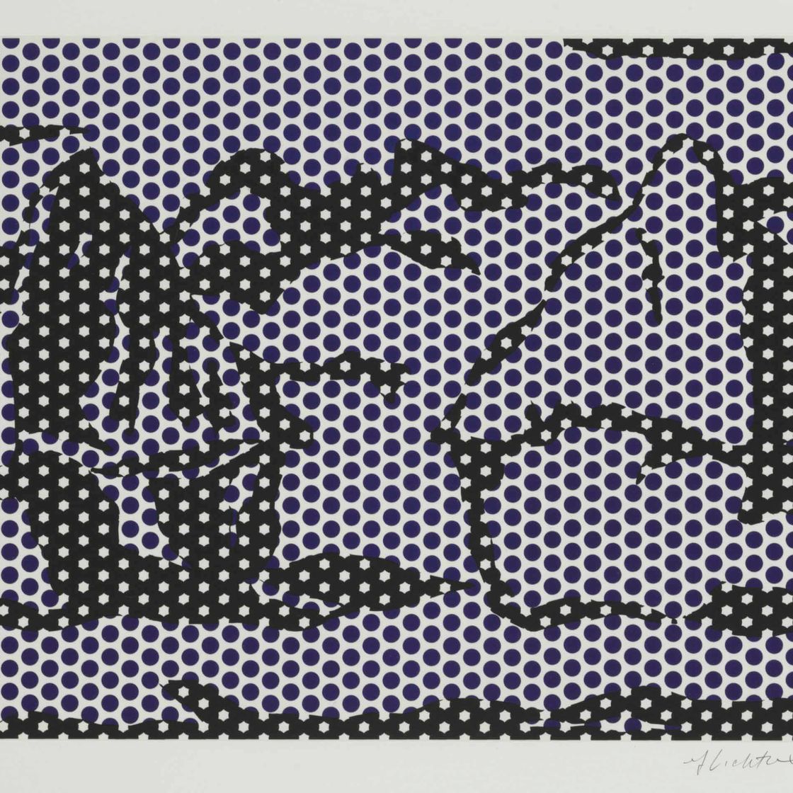 Roy Lichtenstein — Серия "Стог сена" : один принт