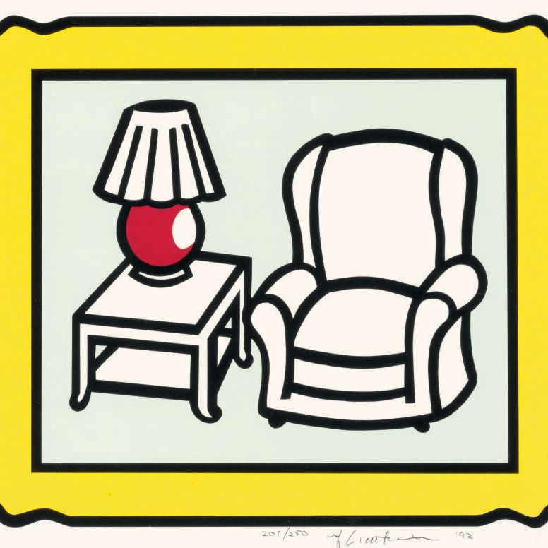Roy Lichtenstein — Красная лампа (C. 279)