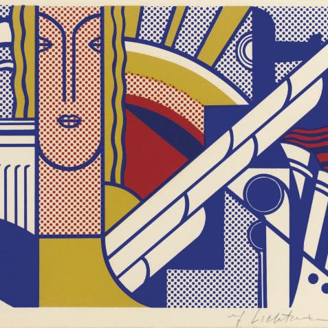 Roy Lichtenstein — Плакат современного искусства (Corlett II.8)