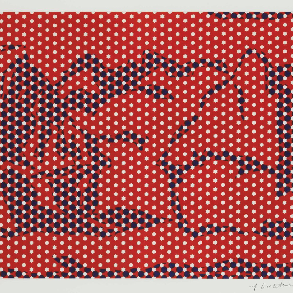 Roy Lichtenstein — Серия "Стог сена" : один принт