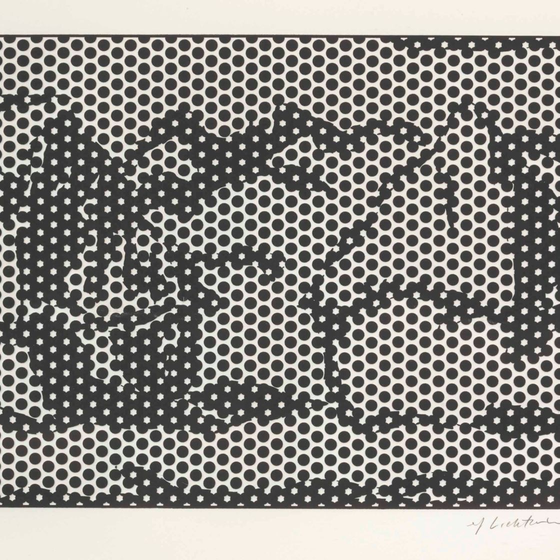 Roy Lichtenstein — Серия "Стог сена" : один принт