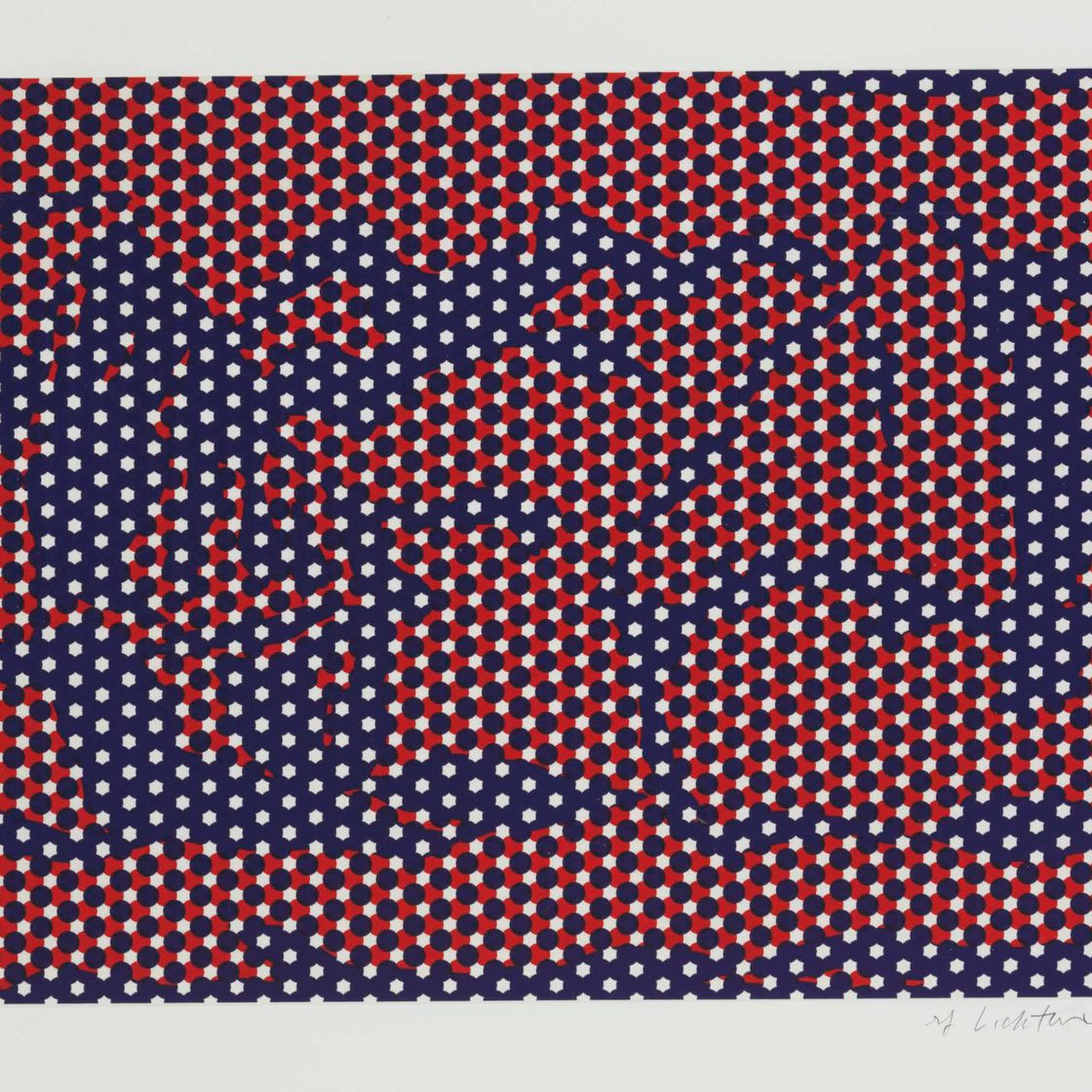 Roy Lichtenstein — Серия "Стога сена" : один принт