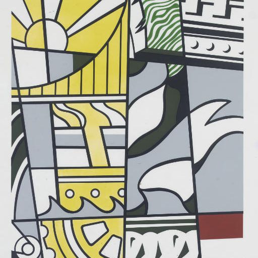 Roy Lichtenstein — Гравюра к двухсотлетию, Америка: Третий век (С. 136)