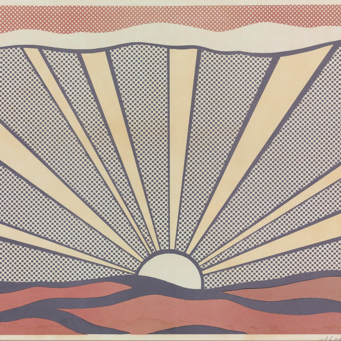 Roy Lichtenstein — Восход солнца