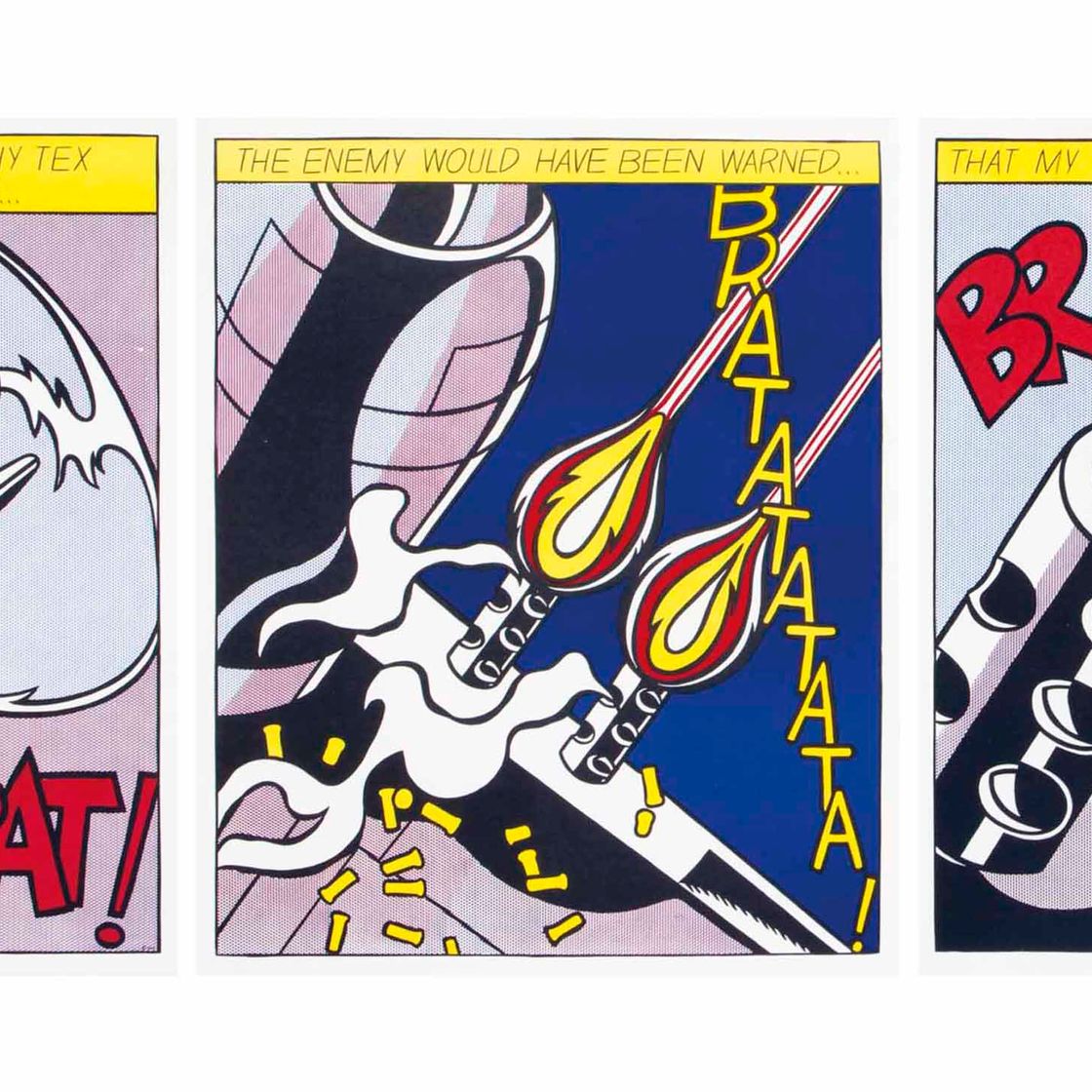 Roy Lichtenstein — Когда Я Открываю огонь