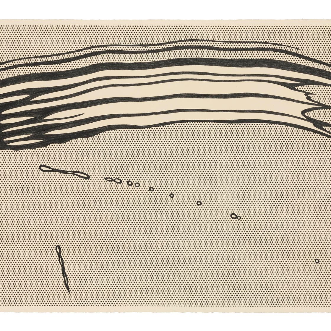 Roy Lichtenstein — Мазок кисти