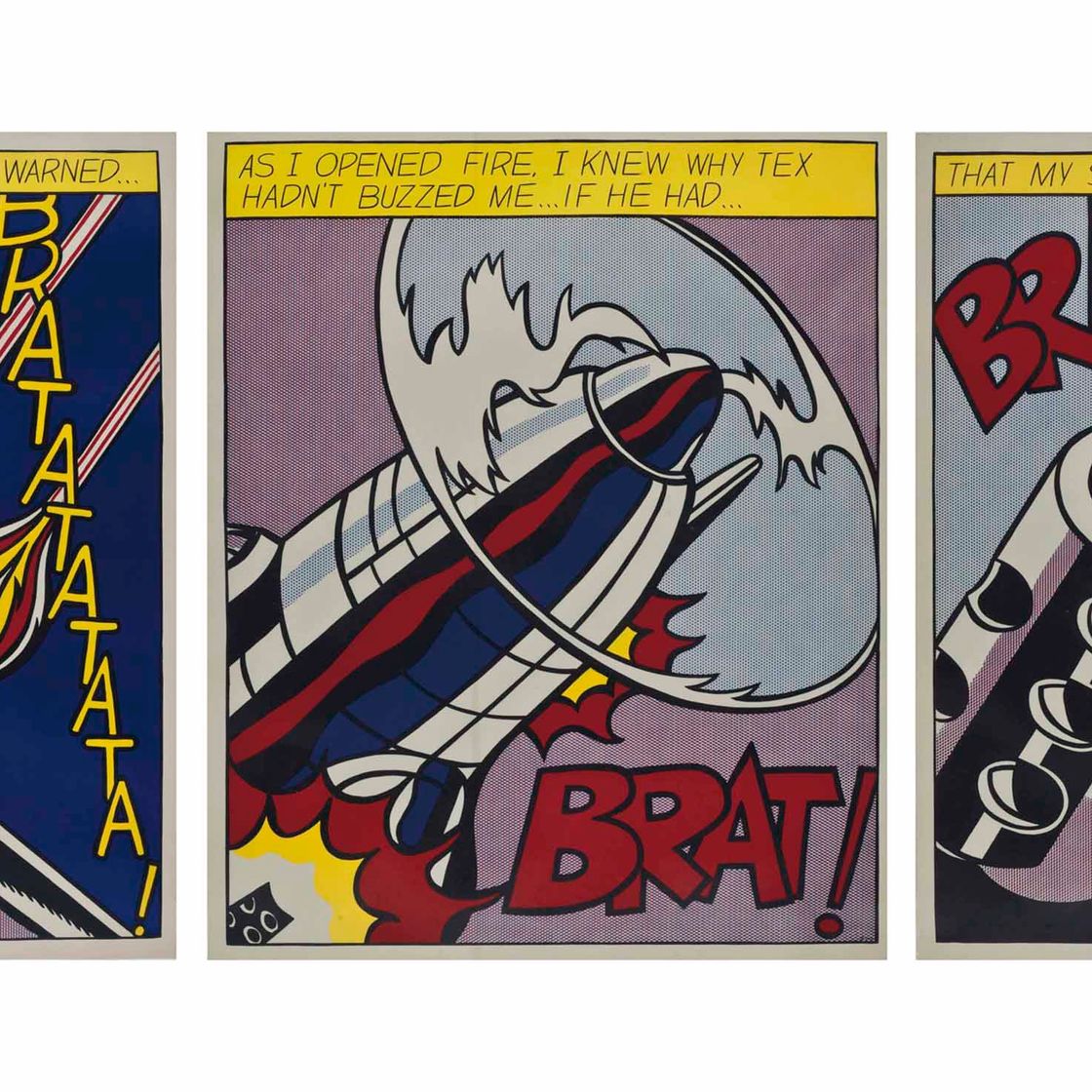 Roy Lichtenstein — Когда Я Открываю огонь