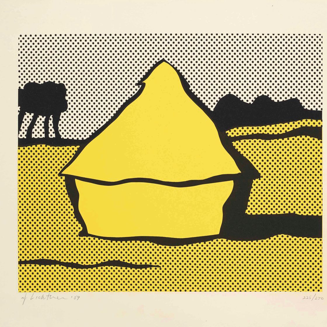 Roy Lichtenstein — Стог сена (Корлетт, 84)