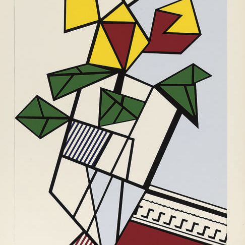 Roy Lichtenstein — Цветы (Корлетт III.46)