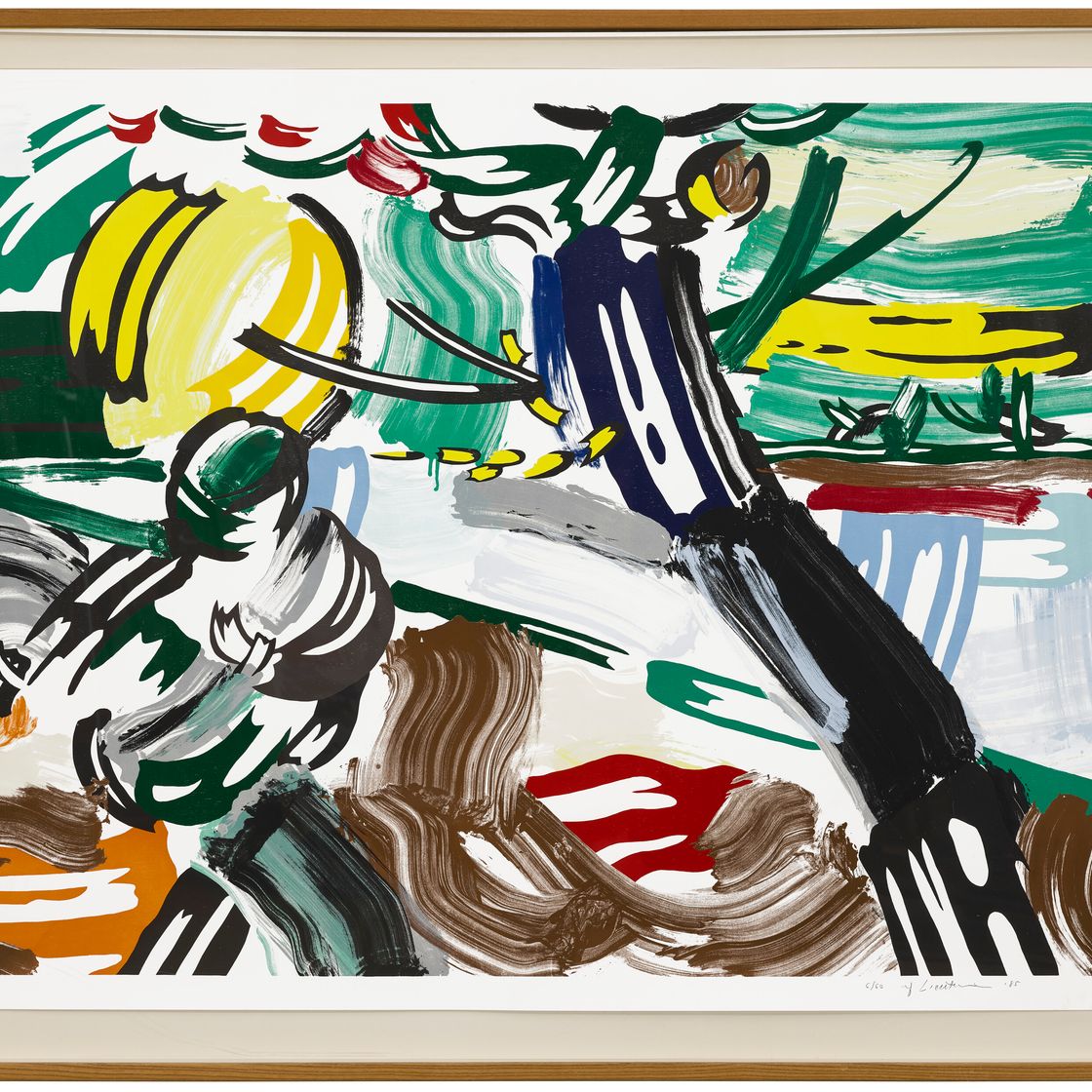Roy Lichtenstein — "Сеятель" из серии "Пейзажи", изображение 2