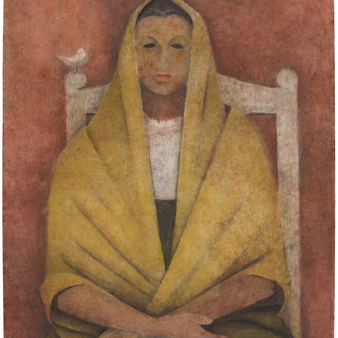 Rufino Tamayo — Женщина в шали (Mujer con rebozo)