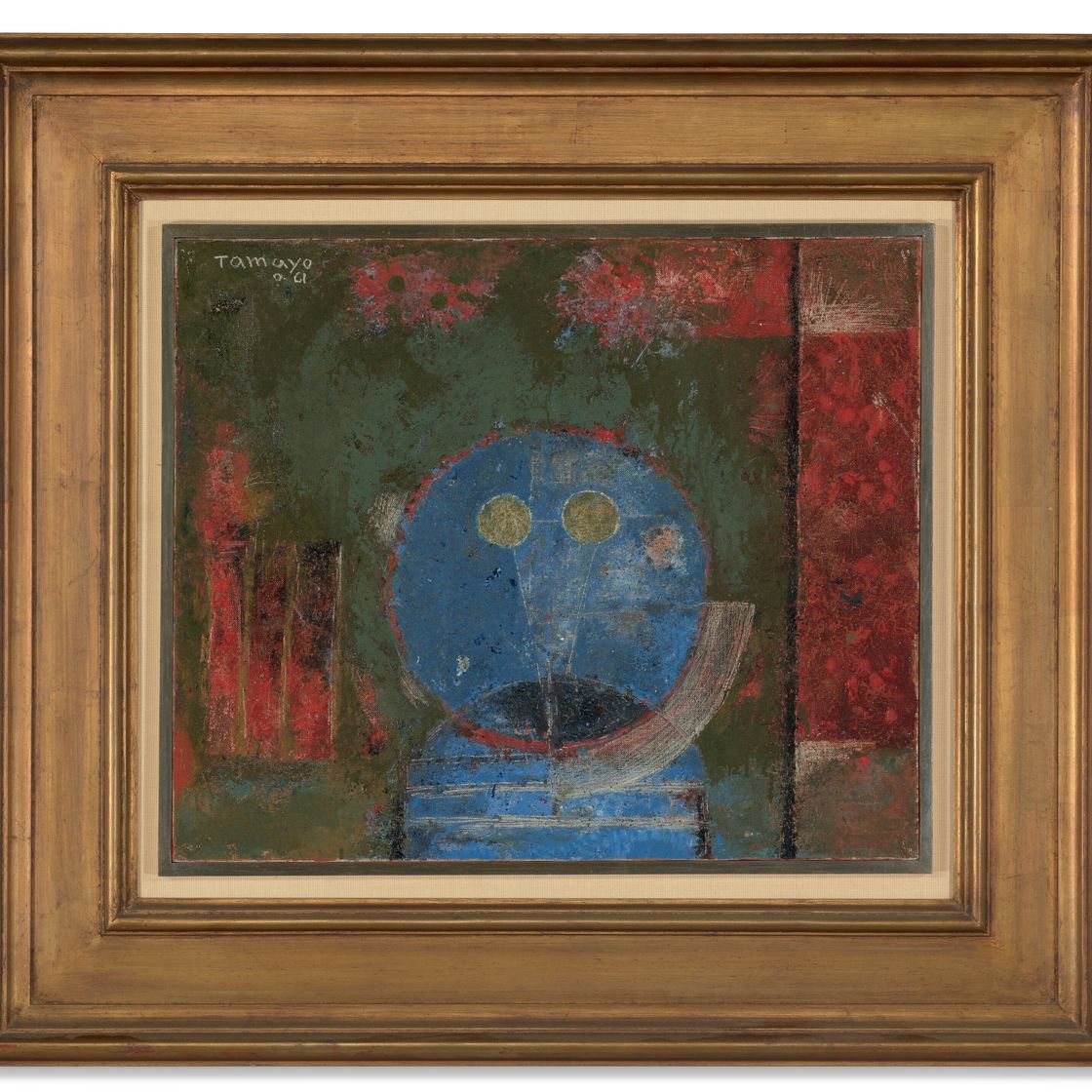 Rufino Tamayo — "Голова в синем" (также называется "Фантазия " ), изображение 2