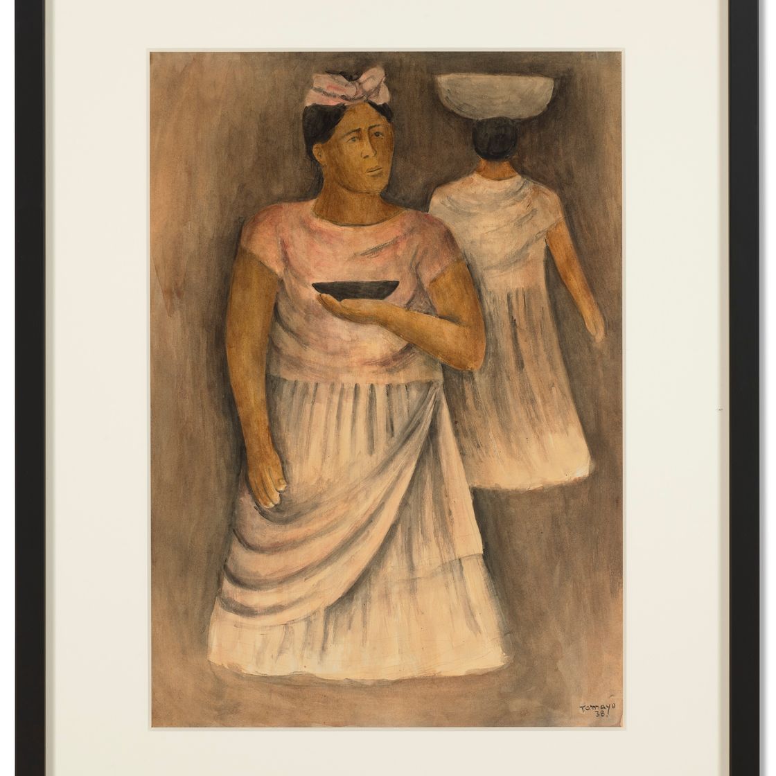 Rufino Tamayo — Мухерес де Оахака (Теуана фронта и Теуана Эспальдас), изображение 2