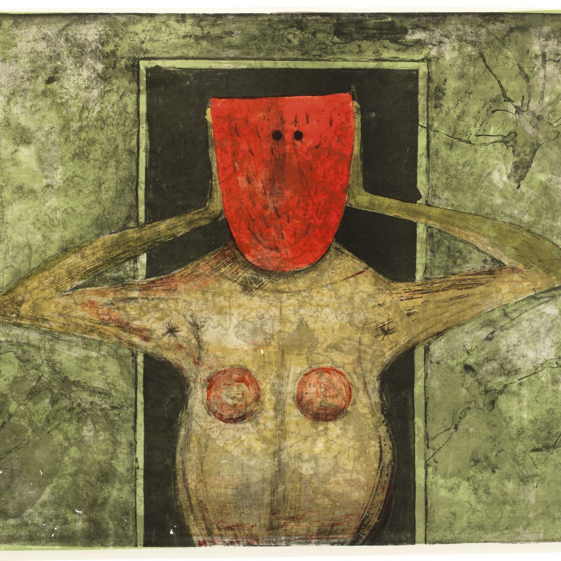 Rufino Tamayo — Мухерес : 16 тарелок, изображение 14