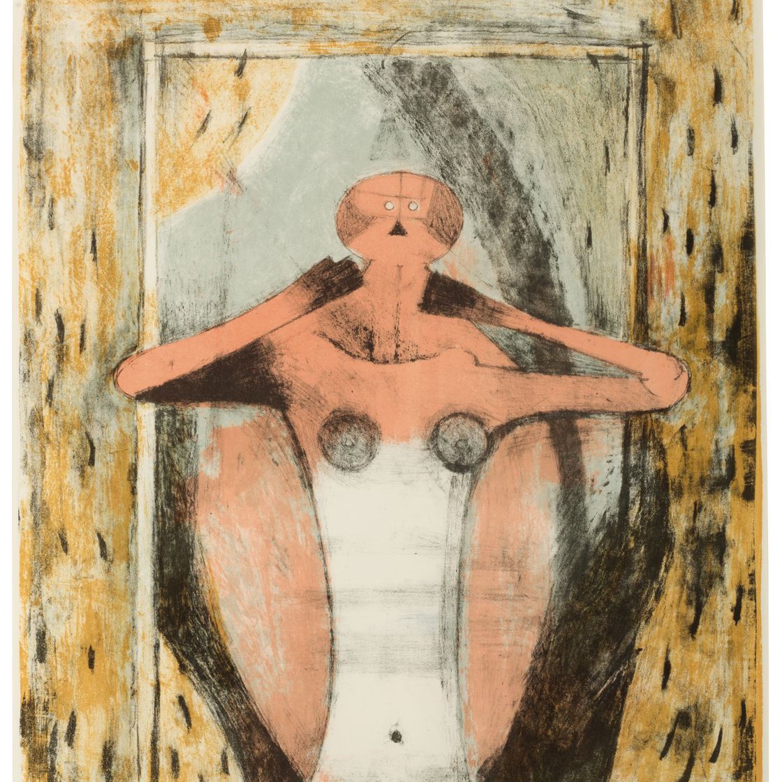 Rufino Tamayo — Мухерес : 16 тарелок, изображение 8