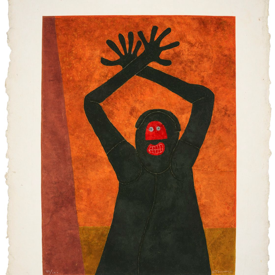 Rufino Tamayo — Протест (Protesta) (Протестовать)