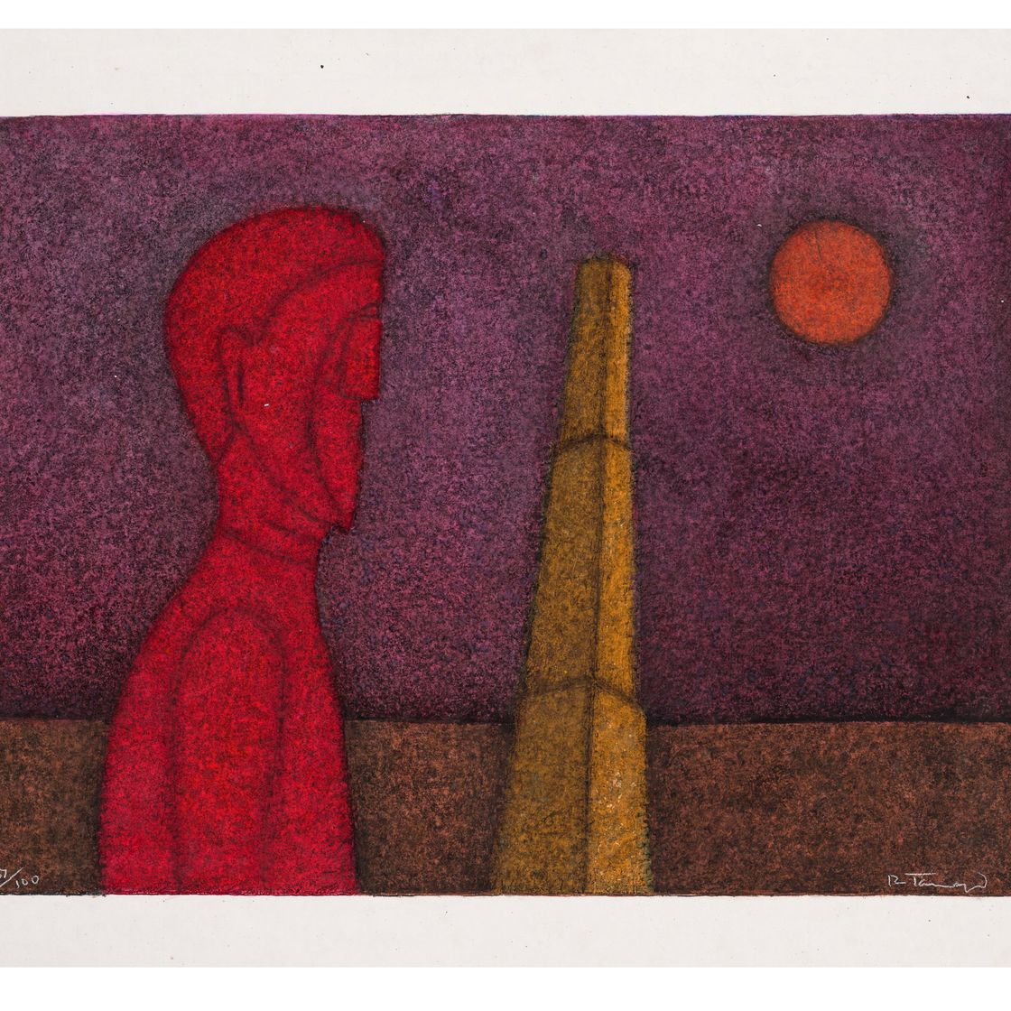 Rufino Tamayo — Фигура в рохо
