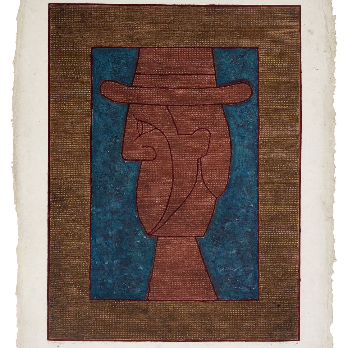 Rufino Tamayo — Перфиль в сомбреро