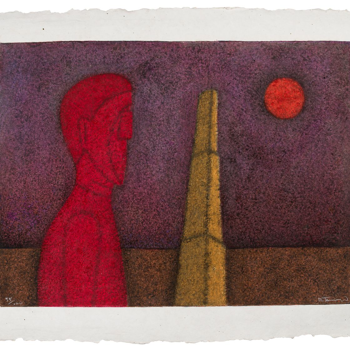 Rufino Tamayo — Фигура в рохо