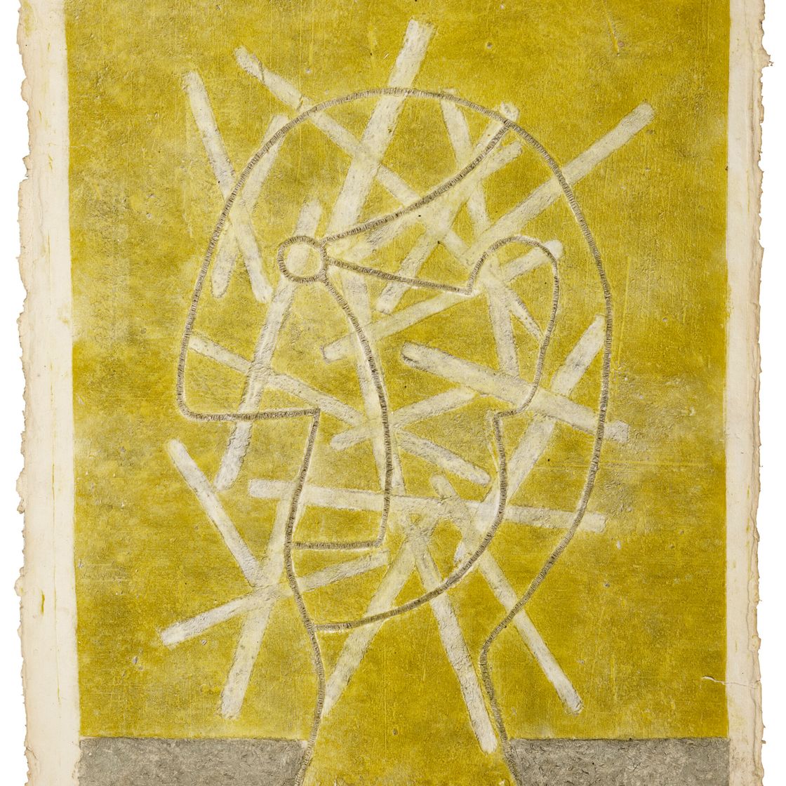 Rufino Tamayo — Профиль в желтом цвете