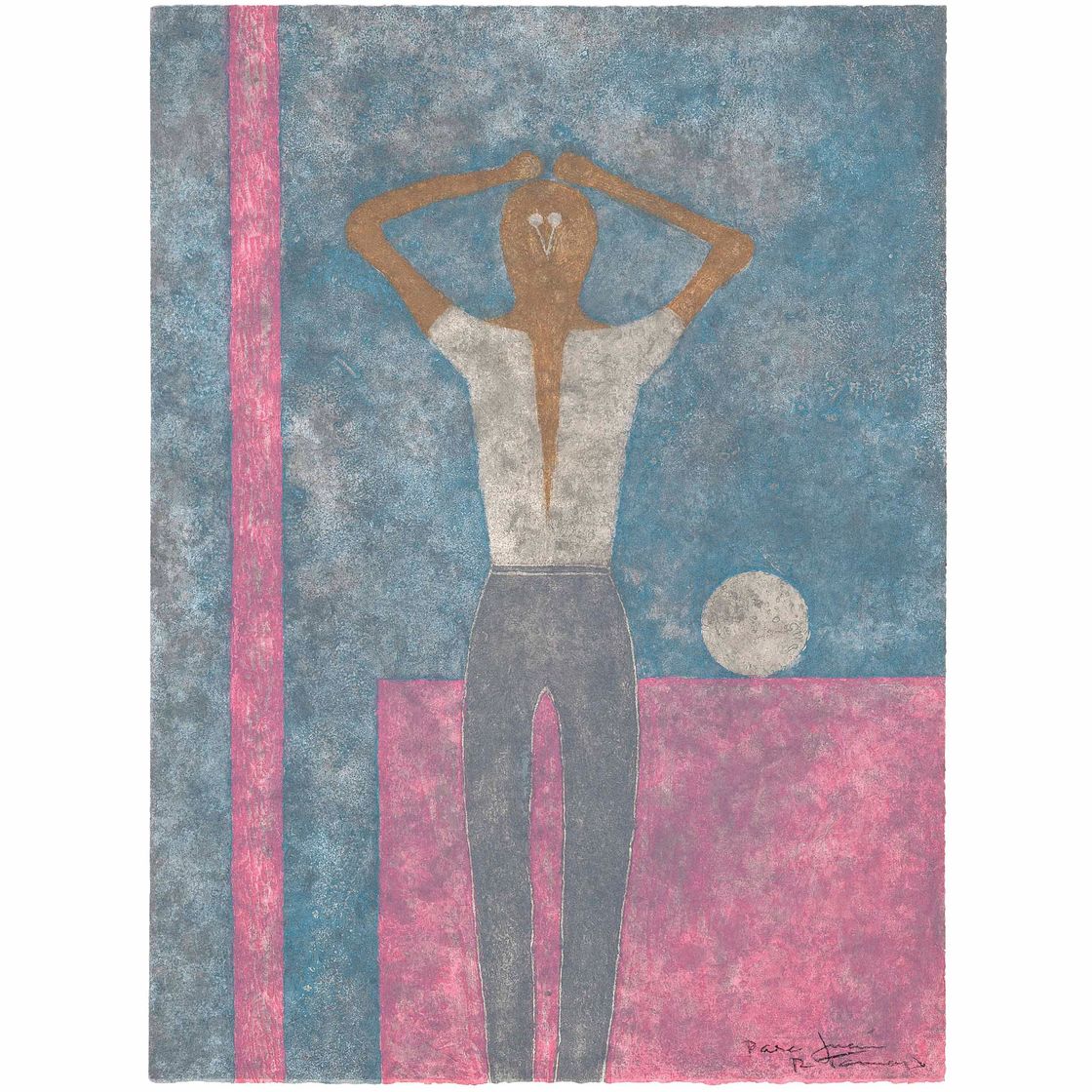 Rufino Tamayo — Парень из Лос-Анджелеса, брат ла Кабеса, от: Руфино Тамайо, 8 агуафуэртес