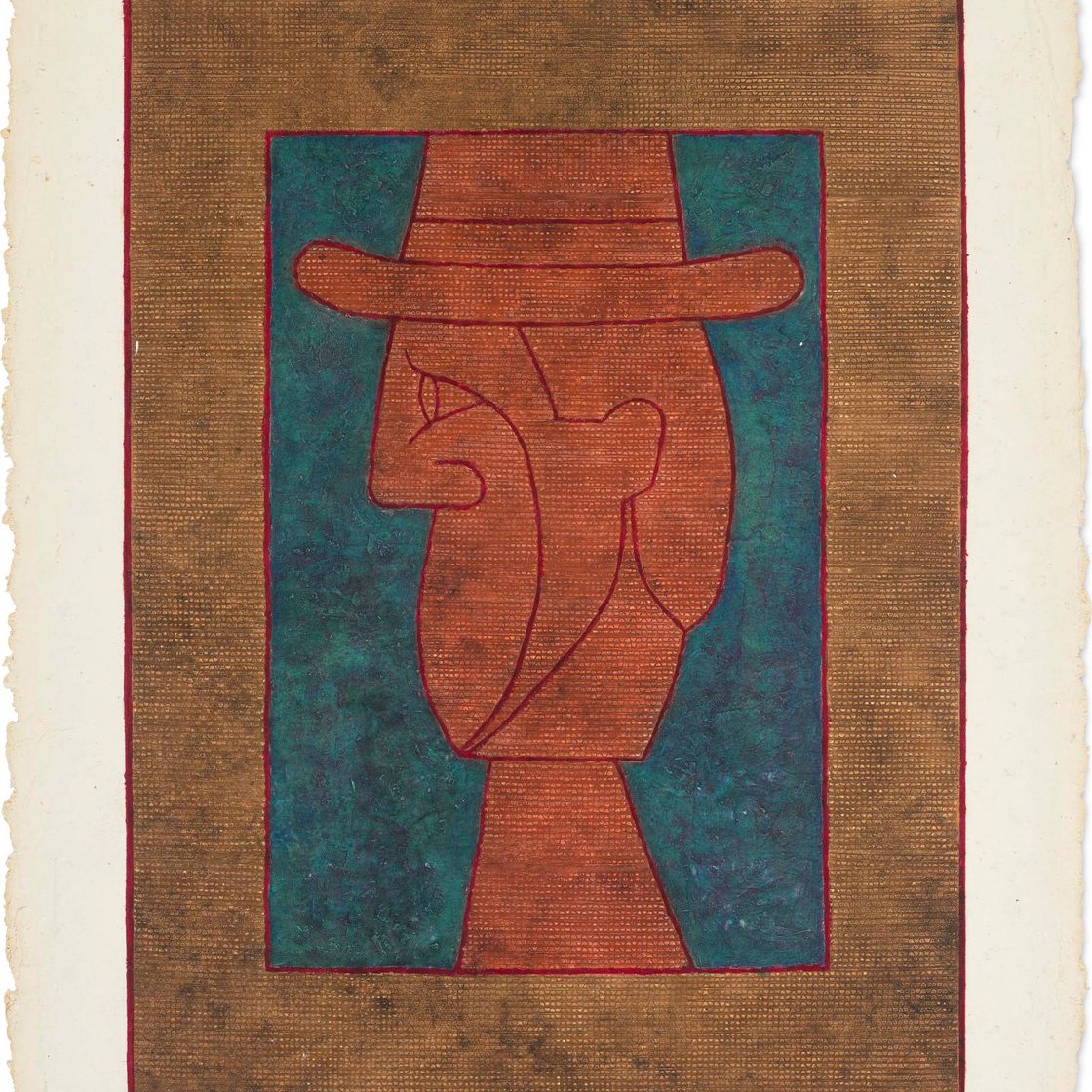 Rufino Tamayo — Профиль в шляпе