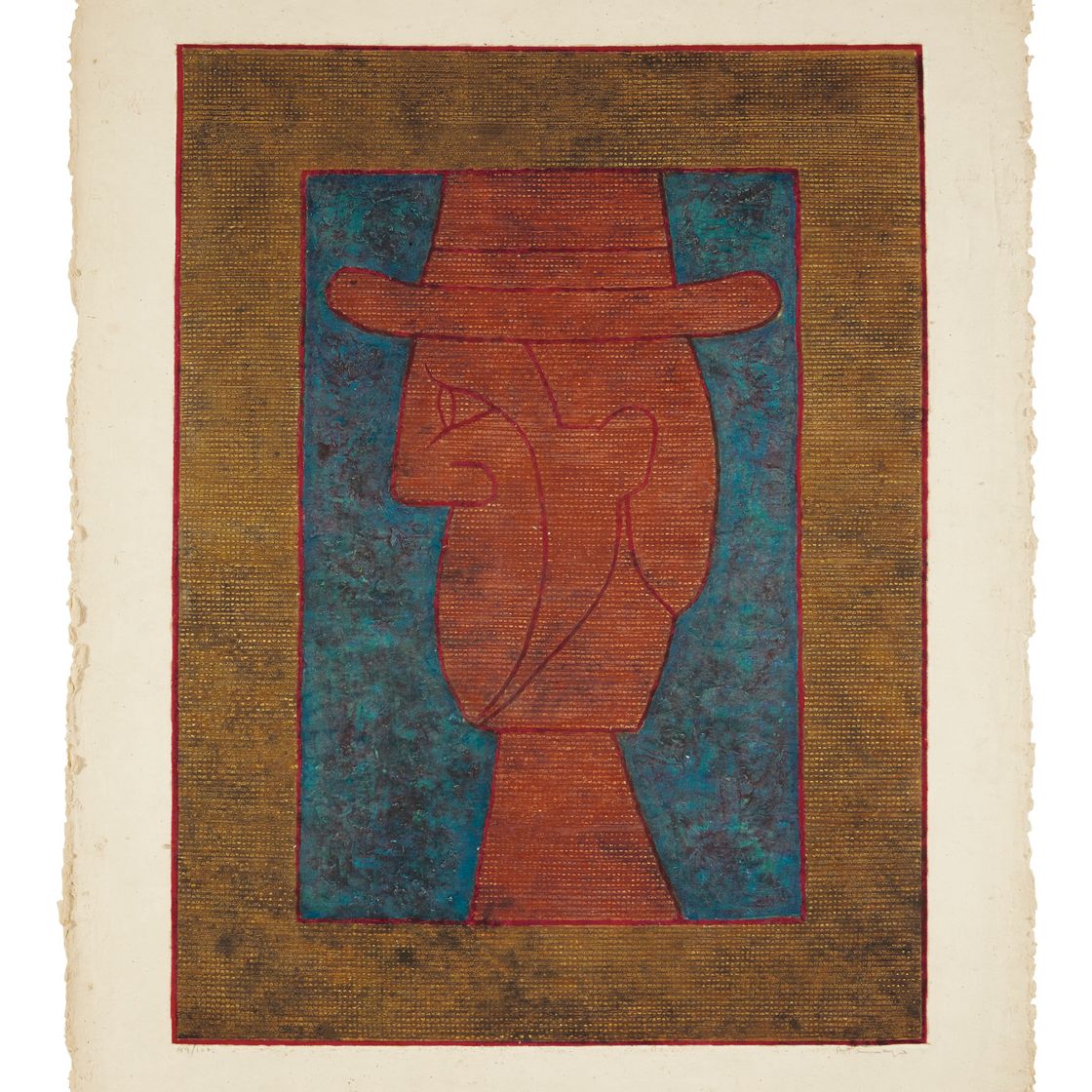 Rufino Tamayo — Перфиль в сомбреро