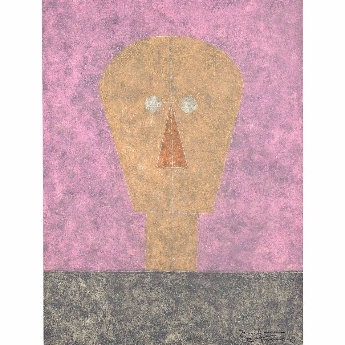 Rufino Tamayo — Кабеза Собре Фондо Роса, от: Руфино Тамайо, 8 агуафуэртес