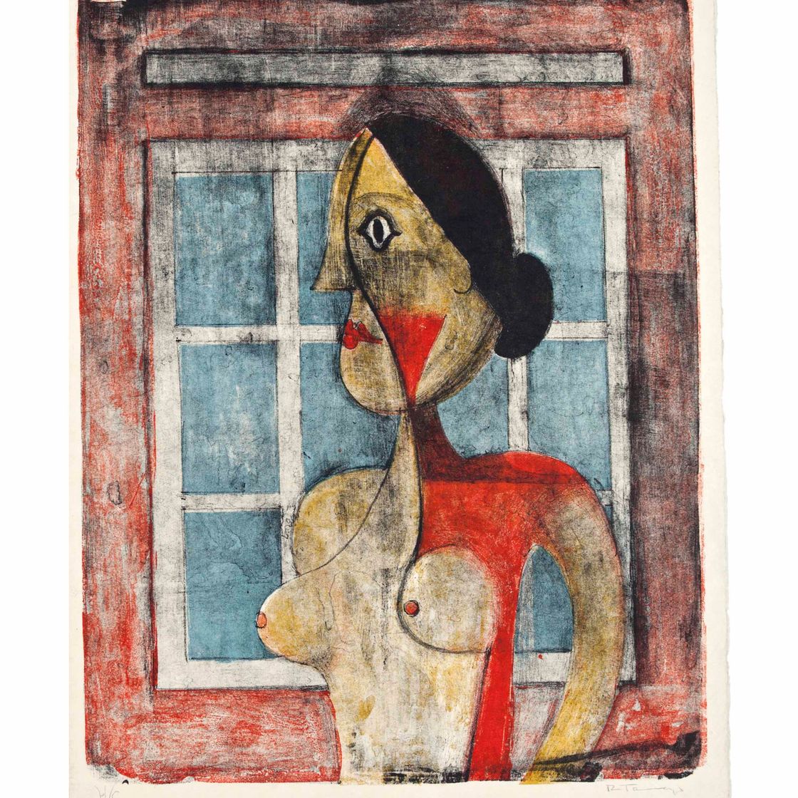 Rufino Tamayo — Женский портрет от Mujers