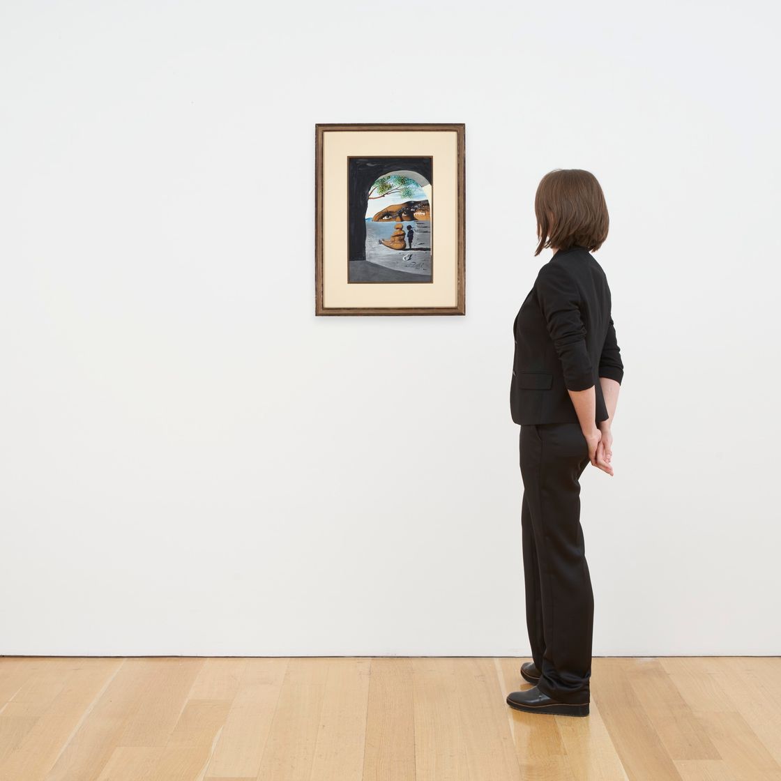 Salvador Dalí — Таинственная служанка, работающая в качестве медсестры, изображение 2
