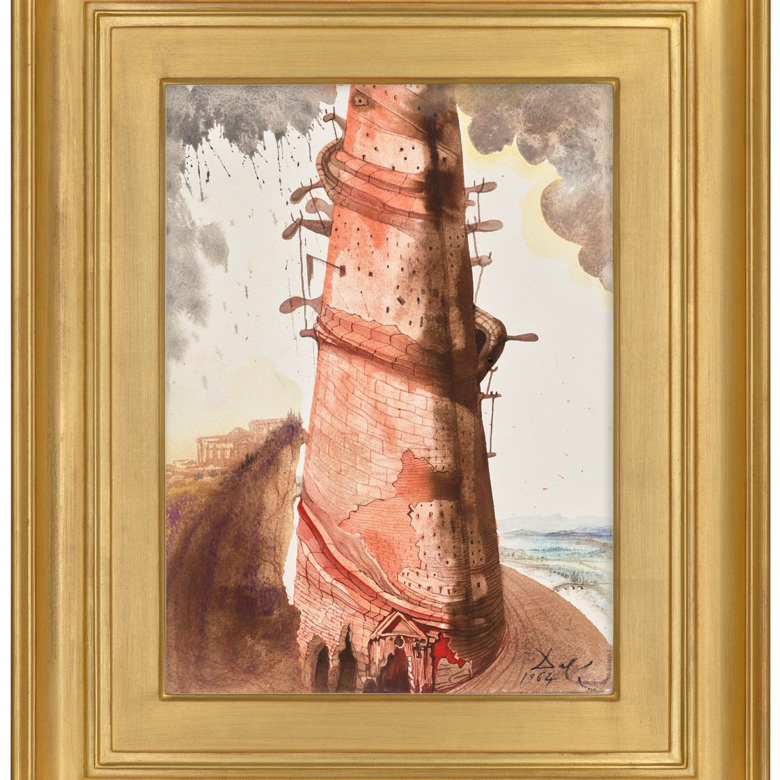 Salvador Dalí — Вавилонская башня, Генезис 11, изображение 2