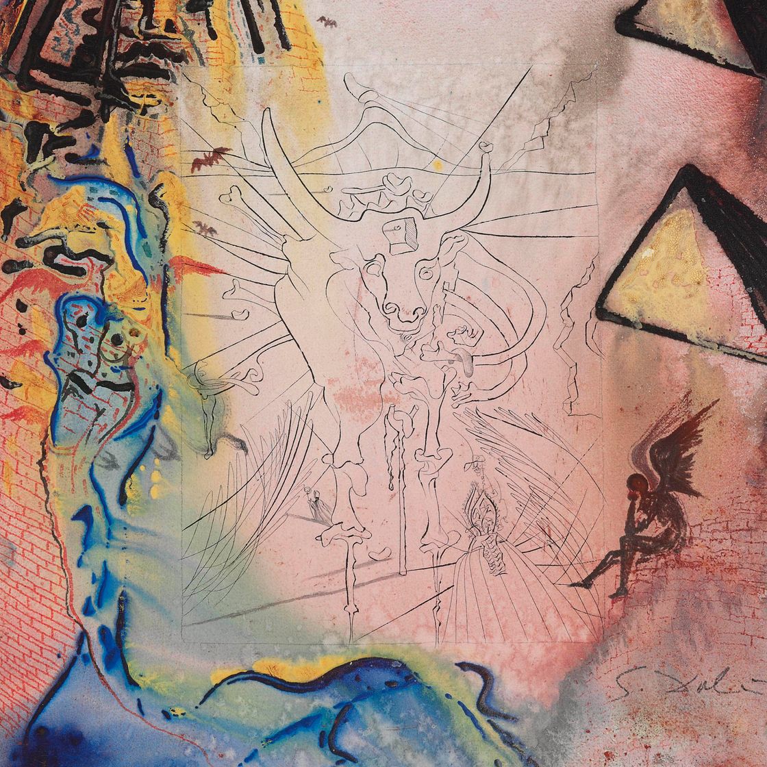 Salvador Dalí — Моисей и монотеизм: Путь Моисея к кошмару Моисея