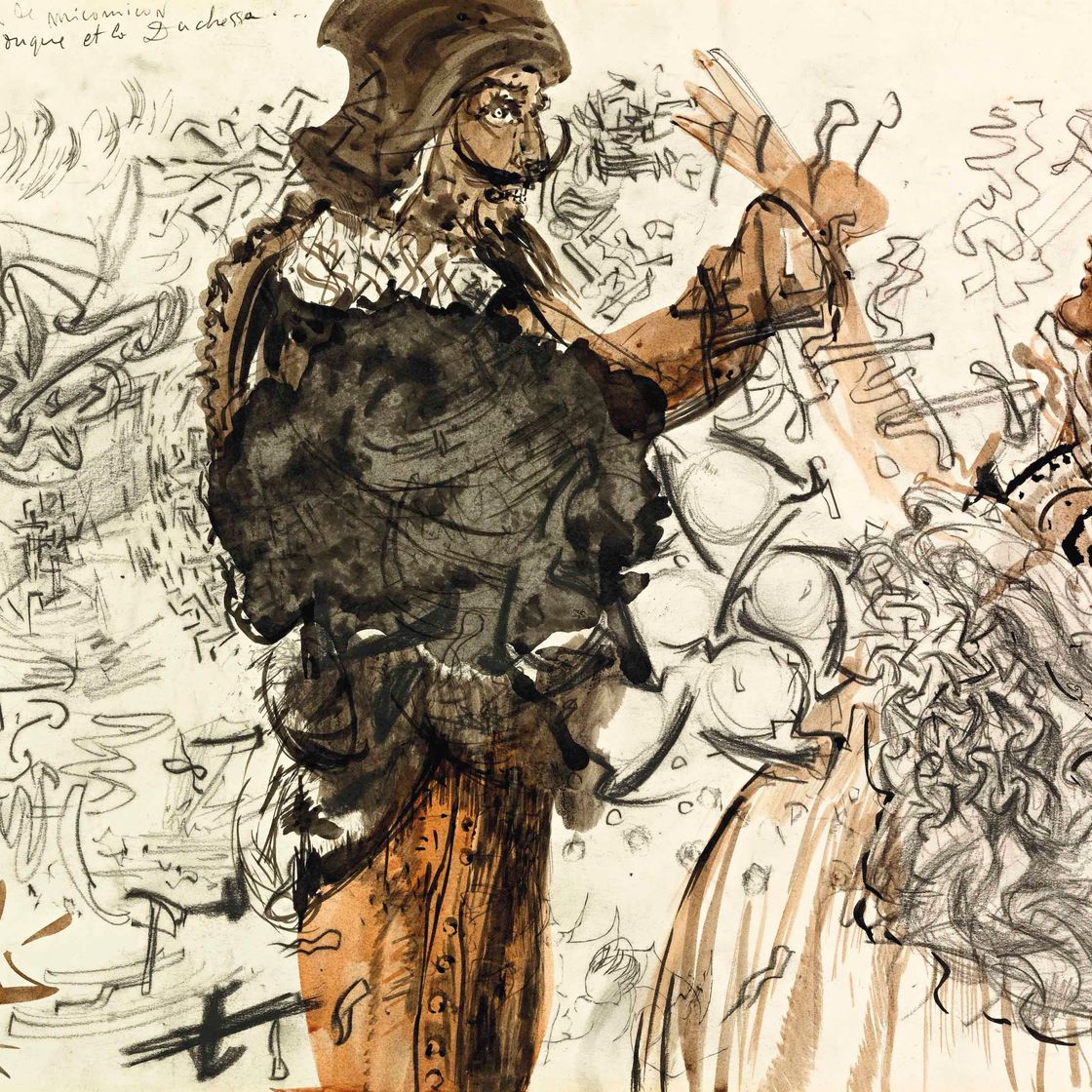 Salvador Dalí — Герцог и герцогиня из расселенароно