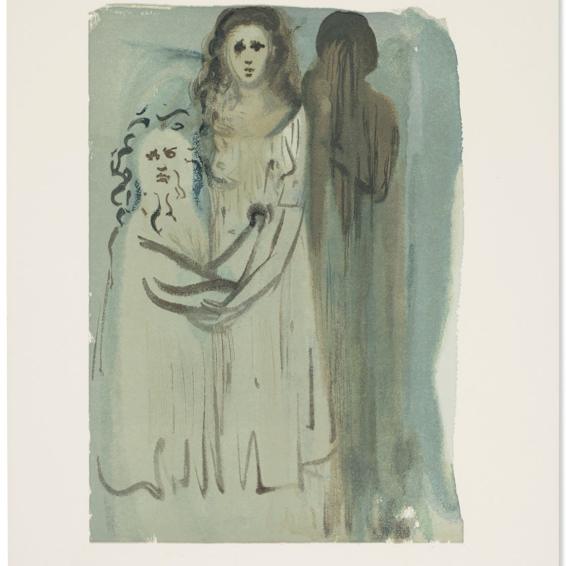 Salvador Dalí — "Божественная комедия" (The Divine Comedy), Художественное издание Les Heures Claires, Париж, изображение 12