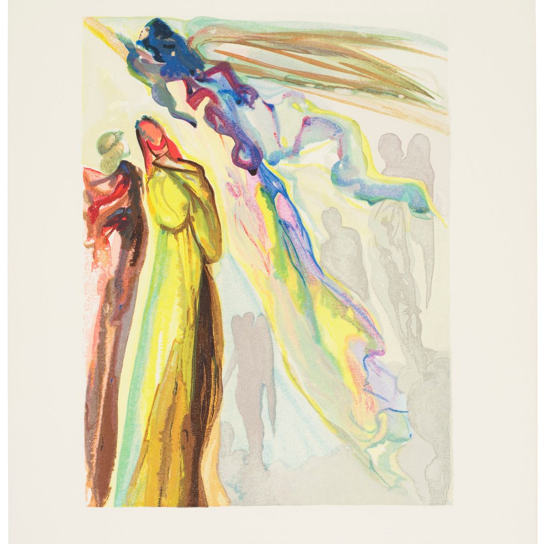 Salvador Dalí — "Божественная комедия" (The Divine Comedy), Художественное издание Les Heures Claires, Париж, изображение 14