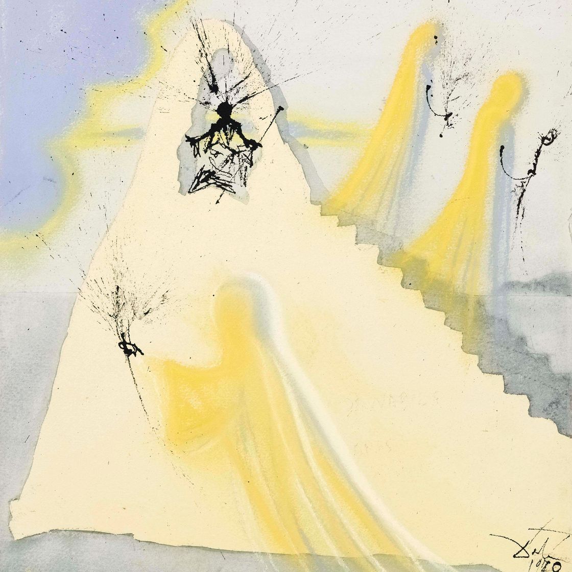 Salvador Dalí — Минерва разрывает свободу Улисса