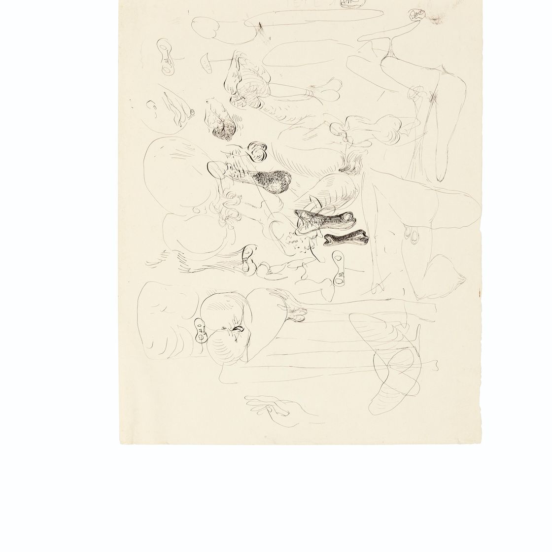 Salvador Dalí — Жорж Гюгне, Онан, "Сюрреалистические чтения", Париж, 1934, изображение 4