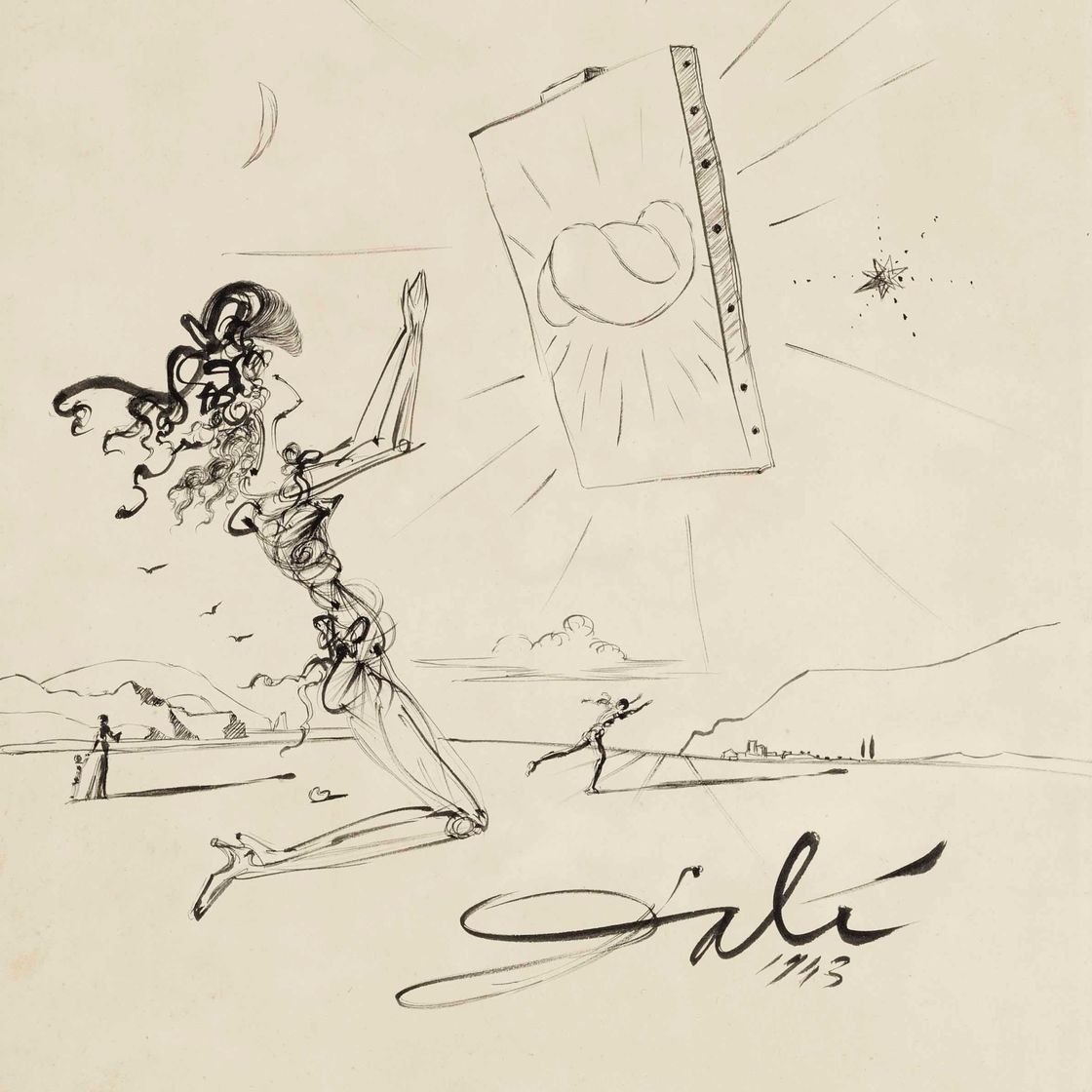 Salvador Dalí — Идолопоклонница