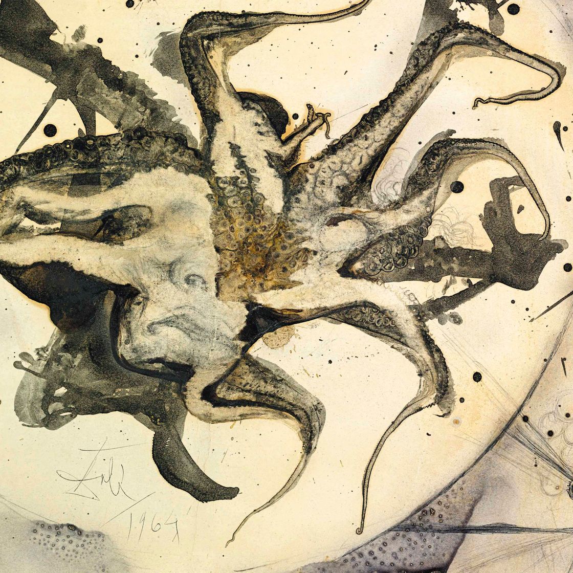 Salvador Dalí — Дон Чишотте Ривока - пещера Монтесиноса