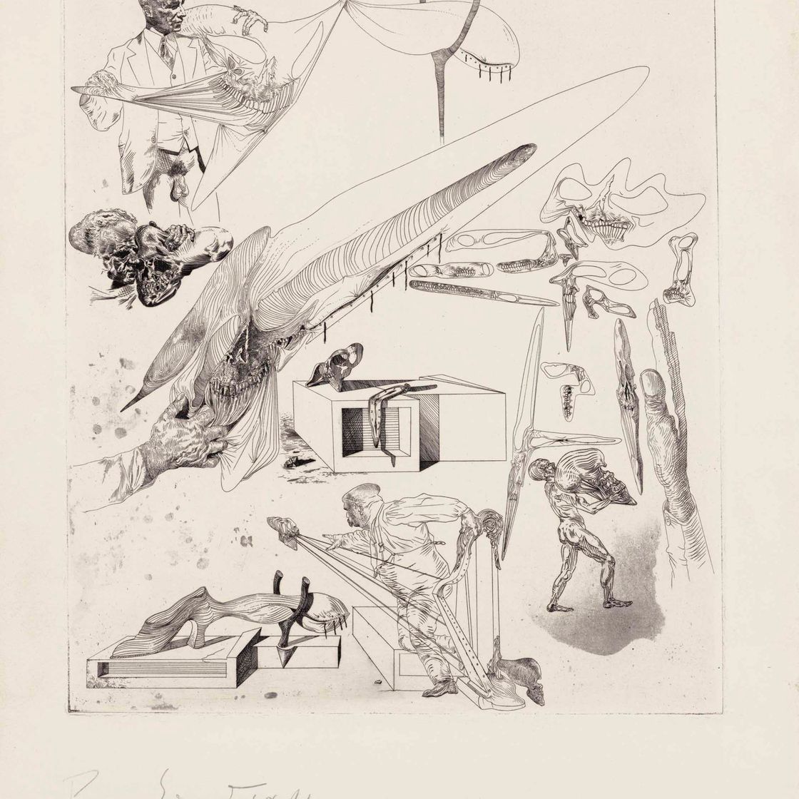 Salvador Dalí — Мы с тобой в кране и играем на скрипке