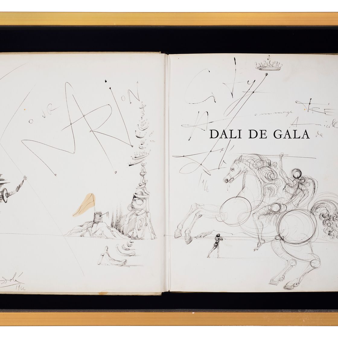 Salvador Dalí — "Дон Кихот", "путешествие по геологии", "кавалер данса без денег", изображение 2