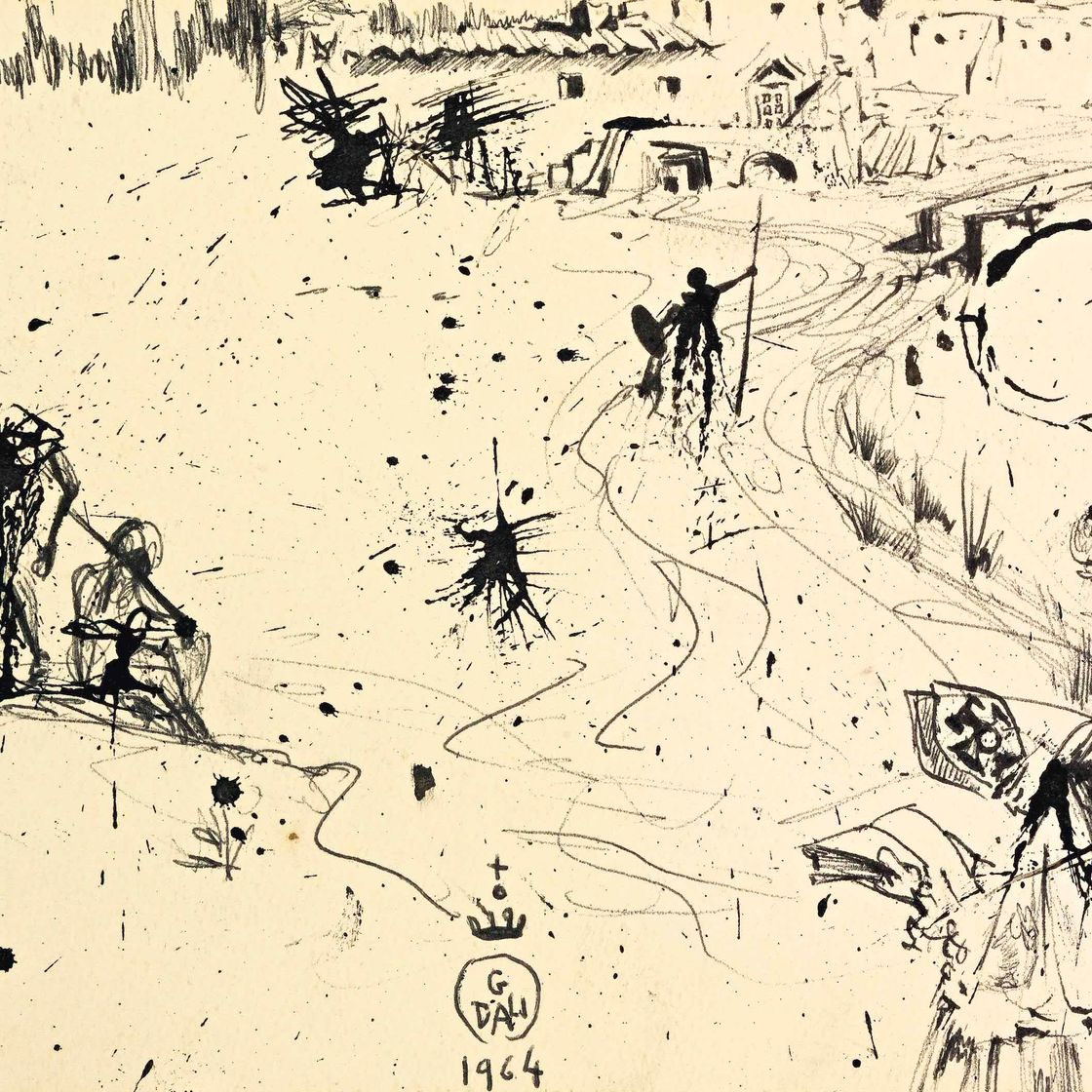 Salvador Dalí — В "пейзаже Мансии" не так много блюд из нома