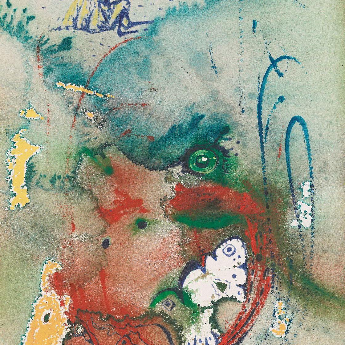 Salvador Dalí — Восточная фантазия для проекта иллюстраций о красоте леса и ночи.